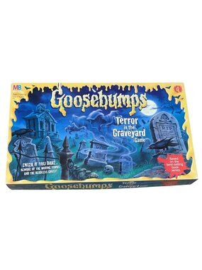 Goosebumps Terror In The Graveyard Game By Milton Bradley 1995 Incomplete Parts